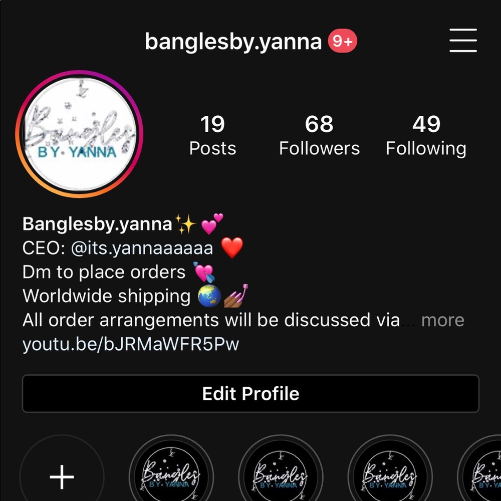 Hey guys, go follow my business page on Instagram